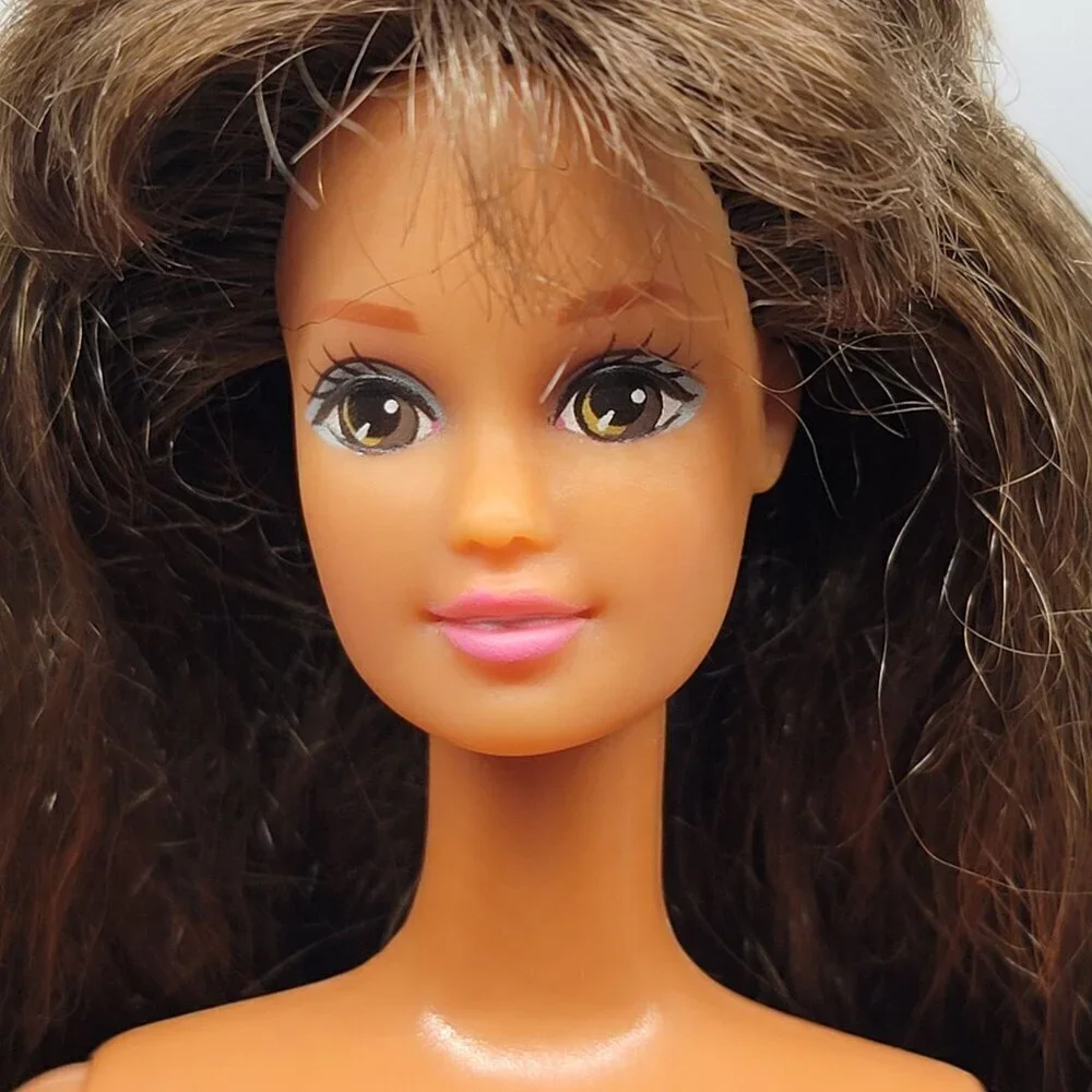 Vintage 1991 Rollerblade Teresa Doll #2216 NUDE No Clothes Flicker N' Flash